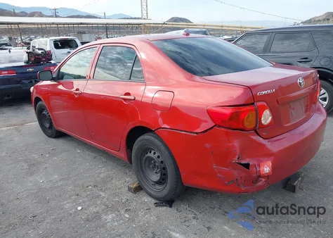 2010 Toyota Corolla Le z USA, uszkodzony, nr VIN 2T1BU4EE6AC476883